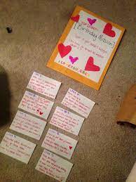 Pin By Shaynakaypittman On Craft Ideas Birthday Surprise Boyfriend Birthday Present For Boyfriend Scavenger Hunt Birthday