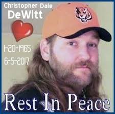 Christopher Dale Dewitt Obituary June 5, 2017