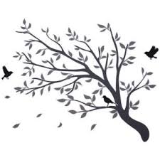 Wall Sticker Arbre 01 Decorations Murales Maison Et Espace De Vie Creations En Papier Decorations Murales Maison Creations En Papier Decoration Murale