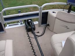 This listing of trolling motors for your boating needs includes some appealing options that are suitable for all your pontoon needs. Trolling Motor Mounted With Gate Closed Club Bennington