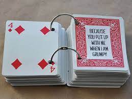 Reasons why i love you gifts and crafts. 52 Things I Love About You Cards Health Journal