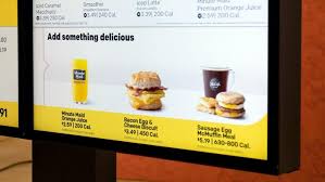 Customer service varied depending on where i was. C Est L Ia Qui Decidera Des Menus Affiches Par Mcdonald S Ictjournal