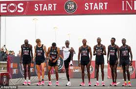 How far could you run at his average pace? Eliud Kipchoge Begins His Attempt To Beat Two Hour Marathon Barrier In Vienna Express Digest