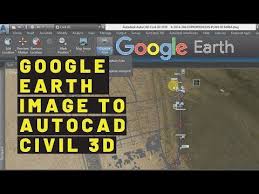 Importing Google Earth Maps Of Image Data Into Autocad Civil 3d Was Never So Easy This Article Explains Different Methods Google Earth Learn Autocad Earth Map