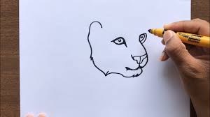 This tutorial will show you how to draw a cheetah using a simple technique that anyone can use! How To Draw A Cheetah Face Youtube