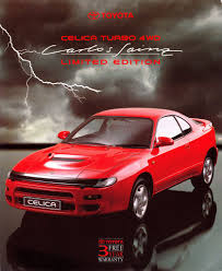 st185 toyota celica gt4 carlos sainz toyota celica toyota japan cars