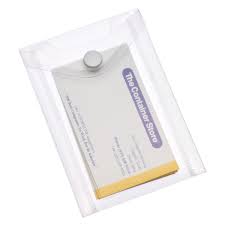 To start a successful business, get organize your business leads now! Business Card Snap Pouch The Container Store