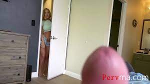 Mom caught masterbating