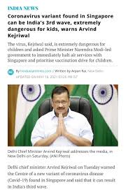 The variant, said to be more infectious, has been linked to several outbreaks in singapore, including those at tan tock seng hospital and. Covid Variant Row Singapore Threatens To Invoke Fake News Act Against Kejriwal The Wire Science