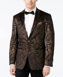 Black And Gold Paisley Vest Tallia Men S Slim Fit Black And Gold Paisley Evening Jacket Slim Fit Men Black And Gold Jacket Evening Jackets