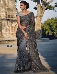 Attractive Saree Designer Bollywood Indian Sari Party Wedding Reception R1661 I Party Wear Sarees Saree Designs Saree Wedding