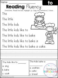 Free Reading Fluency And Comprehension Set 2 1st Grade Reading Worksheets First Grade Reading Reading Fluency