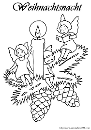 Ausmalbilder engel ausmalen ausmalbild musizierende engel. Ausmalbilder Weihnachten Bild Engel Und Kerzen