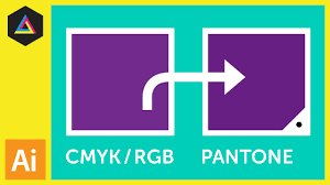 cmyk rgb to pantone converting colours in adobe illustrator