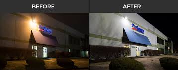 Led Parking Lot Lighting Case Study Cca Global Partners St Louis Mo Super Bright Leds