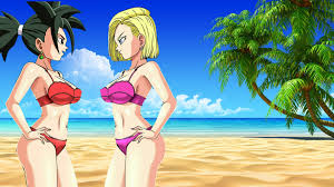 Kefla's mobility on the ground is very strong thanks to her teleport which both crosses up and can be used for left/right mixups with assists. Kefla And Android 18 Beach By Animehot12 On Deviantart