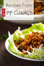 A List Of P F Chang S Recipes Recipes From The Best Dishes At P F C Lettuce Wrap Recipes Pf Changs Chicken Lettuce Wraps Recipe Chicken Lettuce Wraps Recipe