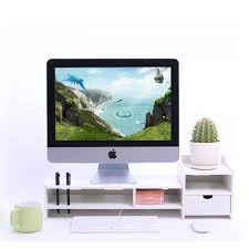 Buy the best and latest diy computer keyboard on banggood.com offer the quality diy computer keyboard on sale with worldwide free shipping. Yumu Diy Computer Screen Riser Monitor Stand Laptop Standing Desk With Drawer Tv Pc Monitor Riser For Office And Home Desk Accessories Cy1076 Buy Online In Antigua And Barbuda At Antigua Desertcart Com Productid