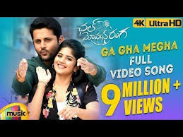 Ga Gha Megha Full Video Song 4k Chal Mohan Ranga Video Songs Nithiin Megha Akash Thaman S Youtube Songs Bollywood Music Videos Bollywood Songs