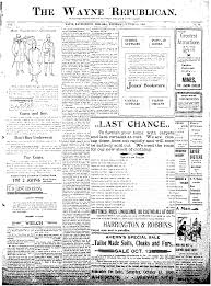 WAYNE )REPUBLICAN.