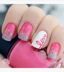 Pink Nail Design Ideas Thelatestfashiontrends Com In 2020 Nails Simple Nails Valentines Nails