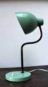 Retro Desk Lamp Table Lamp In Mint Green Industrial Metal Etsy Retro Desk Lamp Retro Lighting Table Lamp