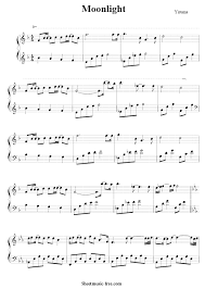 #yiruma #kisstherain #sheetmusic #violin #biolaterima kasih sudah menonton video ini, jangan lupa dukung channel ini dengan like & subscribe. Moonlight Sheet Music Yiruma Piano Sheetmusic Free Com