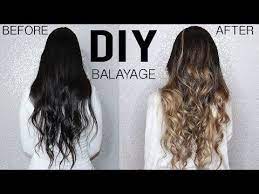 Partial balayage is as fun as it is fashionable, not to mention — totally versatile. How To Diy Balayage Ombre Hair Tutorial At Home From Dark To Blonde Youtube Diy Balayage Diy Ombre Hair Ombre Hair Tutorial