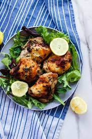 Roasted Lemon And Herb Chicken Alfa Sengupta Recipe Summer Chicken Recipes Herb Chicken Roast Chicken Recipes