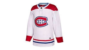1.the french spelling for canadian. The All New Authentic Adizero Montreal Canadiens On Ice Jersey Has Arrived Montreal Canadiens