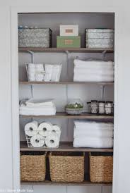 One of the main considerations of any carpentry project is what materials to buy. Bathroom Linen Closet Reveal Our Home Made Easy