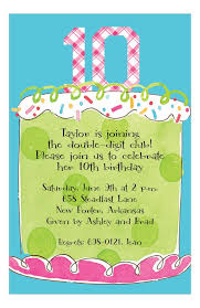 Text Message Birthday Invitation Sms Girl Tenth Birthday Invitation Cute 10th Birthday Invitations For Girls Birthday Party Invitation Wording Kids Birthday Party Invitations 10th Birthday Parties