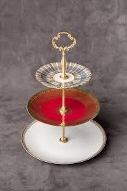 200mm 260mm 320mm abstand zwischen tortenplatten: Vintage Etagere Hedwig 3 Stockig Etageren Individuelle Hochzeit Deko