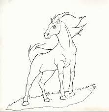 Spirit horse movie coloring pages. Spirit Stallion Of The Cimarron Coloring Pages Rain Coloring Home