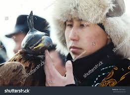 Nura Kazakhstan February 23 Eagle Sits Stock Photo 150577421