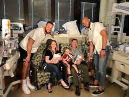 Blake griffin was born on 16th of march, 1989 in oklahoma city, oklahoma, united states of america. Detroit Pistons Star And Former Ou Standout Blake Griffin Visits With Patients At Integris Baptist Medical Center Integris