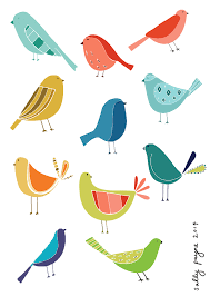 Birds Of A Feather New Vegas The Las Vegas Charm Of The Graphic Collection Unique Blog Bird Illustration Whimsical Art Bird Drawings