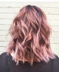 A darker take on the metallic hair trend that brunettes are going to love. 20 Rose Gold Hairstyle Ideas To Inspire You Page 3 Of 4 Tips Hq