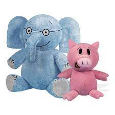 Yottoy Elephant 7 Piggie 5 Plush Set Of Companion Soft Toys Soft Stuffed Animals Piggie And Elephant Animal Plush Toys