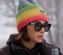 Heather Gay's Black Cateye Sunglasses