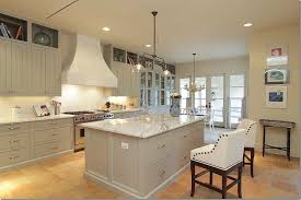 Grey Green Cabinetry Calacatta Marble Counter Top And White Subway Tile Back Splash Saltillo Tile Kitchen Home Home Kitchens