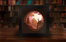 Download Free Papercut Light Boxes Templates Posts Facebook