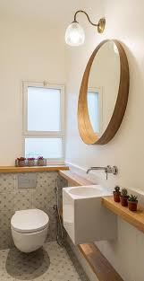 Simplicity Squared Two Simple Boxes Make Up This Stripped Down Home In An Israeli Artists Village Bathroom Mirror Tiny Bathrooms Mirror Wall Bathroom