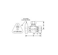 McGuire Manufacturing - LFBV09: 1/2 Compression x 3/8