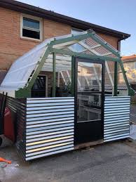 Storage sheds made into homes. I Turned An Old Rotting Storage Shed Into A Greenhouse To Hold All Our Succulents And Potted Plants During The Winter Houseplants