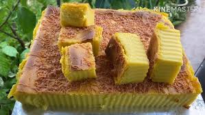 Gaul rata jangan sampai hangus. Bingka Labu Cheese Lemak Bakar Youtube