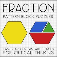 To use these pattern block puzzles: Pattern Block Puzzle Worksheets Teaching Resources Tpt
