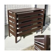 室外機カバー アルミ製室外機カバー 1個 s18997 花と緑 国華園 通販 yahoo ショッピング 室外機カバー 室外機 収納