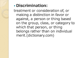 Discrimination Definition Research Paper A Definition Essay Defines A Word Term Or Concept In Depth Through Research On What A Specific Subject Ppt Download
