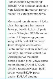 2 membandingkan isi teks 1 dan teks 2 diskusikan dengan teman. Mengisi Kata Yang Hilang Di Rumah Makan Nyampleng Brainly Co Id